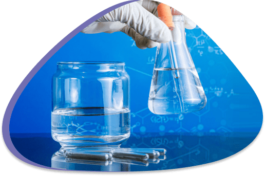 Drinking water analysis being conducted, showcasing Optima Life Science's expertise in ensuring water quality and safety for both humans and animals.