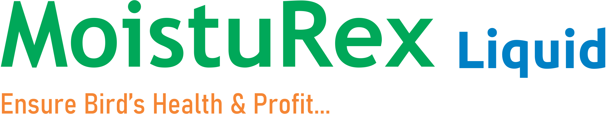 MoistuRex - Liquid Ensure birds health and profit - logo