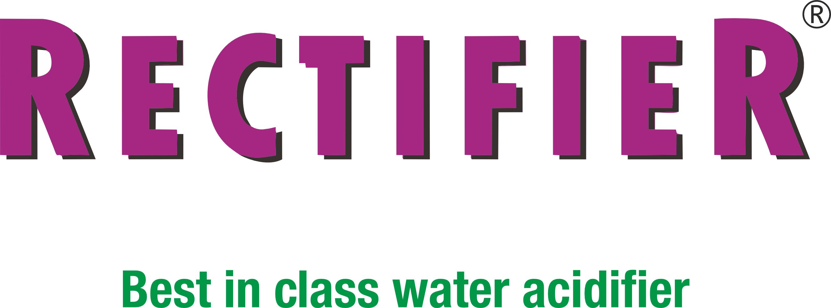 Rectifier - best in class water acidifier - logo